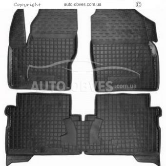 Floor mats Ford Kuga 2009-2012 - type: polyurethane фото 0
