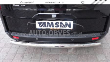 Ford Custom Rear Bumper Guard - Type: Single Tube фото 4