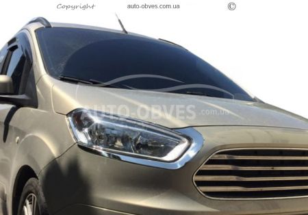 Covers for fog lights Ford Courier 2014-2018 фото 2