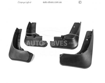 Mudguards model Ford Edge 2019-2024 -type: set 4pcs фото 0