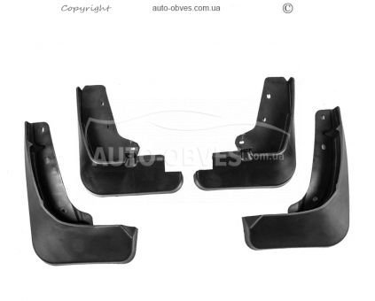 Mudguards model Ford Edge 2019-2024 -type: set 4pcs фото 1