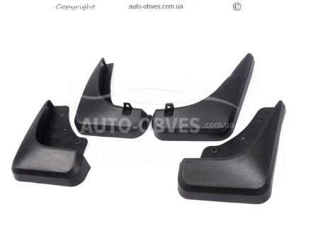 Mud flaps model Ford Escape 2008-2013 - type: set 4 pieces фото 0
