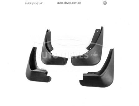 Брызговики модельные Ford Fiesta 2007-2013 -тип: комплект 4шт фото 0