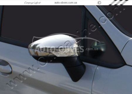 Накладки на дзеркала Ford Fiesta - тип: пластик фото 3