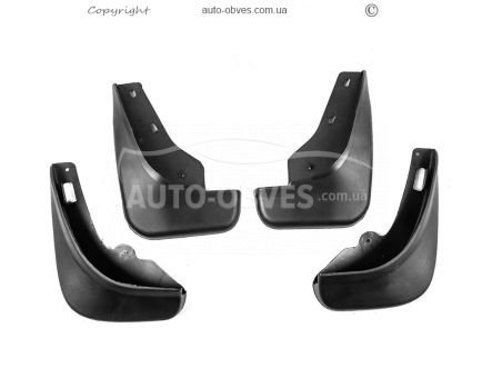 Модельні бризговики Ford Focus II 2008-2011 - тип: компл 4 шт HB, SD фото 1