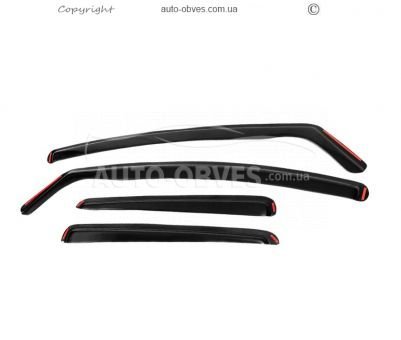 Insert windshields Ford Focus III 2011-2018 - type: 4 pcs sd hb фото 0