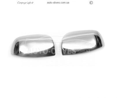 Covers for mirrors Ford Fusion 2002-2012 - type: stainless steel photo 1