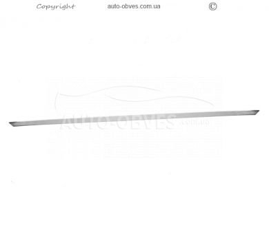 Хром планка над номером Ford Kuga Escape 2020-... фото 1