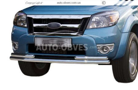 Front arch Ford Ranger 2009-2011 - type: with additional pipes фото 0