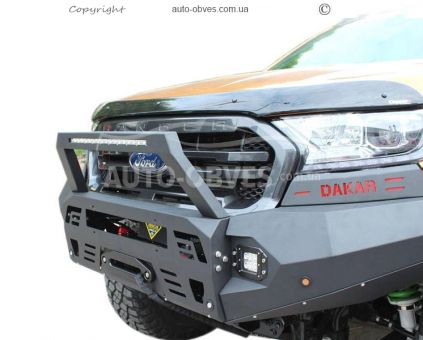 Front power bumper for Ford Ranger 2017-2023 фото 2