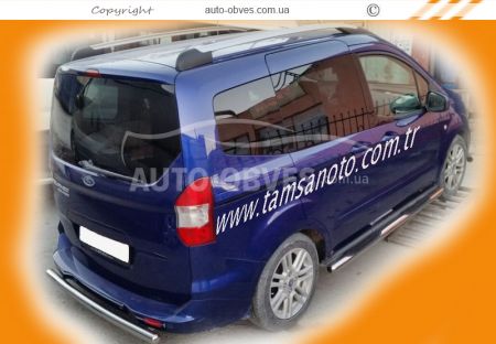 Боковые трубы Ford Connect фото 4