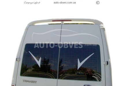 Spoiler with stop Ford Transit 2000-2014 on the middle roof фото 3