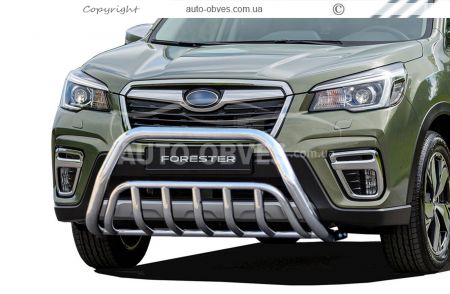 Кенгурятник Subaru Forester 2012-2017 - тип: подвійний фото 0