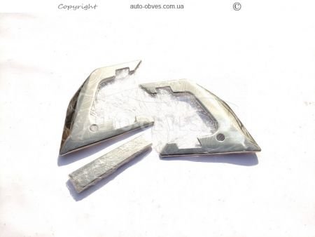 Chrome handle covers for Renault C-Truck - type: 3D stamping фото 1