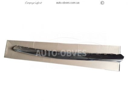 Cover on the front bumper chrome Mercedes Vito, w447 2014-... photo 1