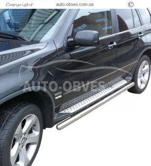 OEM door sill protection for BMW X5 E70 фото 0