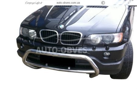 Защита переднего бампера BMW X5 E70 - тип: модельное изделие фото 0
