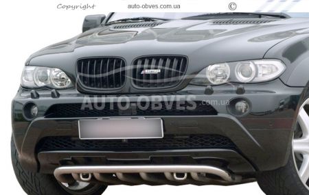 Front bumper protection BMW X5 E70 - type: model product фото 0