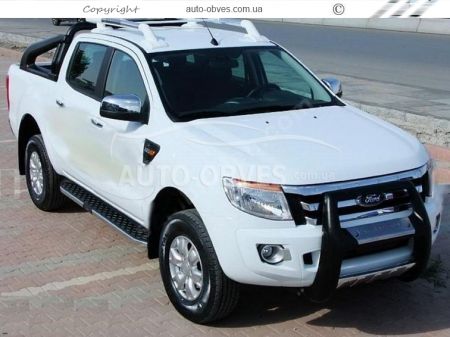 Бічні підніжки Ford Ranger 2012-2016 - style: Voyager фото 3