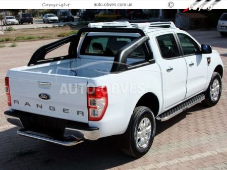 Боковые подножки Ford Ranger 2012-2016 - style: Voyager фото 2