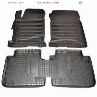 Floor mats Honda Accord 2012-2014 - type: polyurethane фото 0