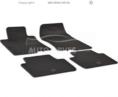 Floor mats rubber Honda Accord 2008-2012, 4 pcs фото 0