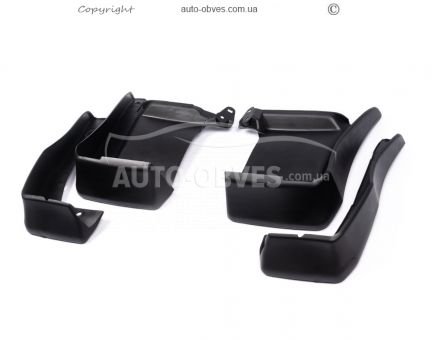 Mud flaps model Honda Accord 2012-2014 - type: set 4 pieces фото 0