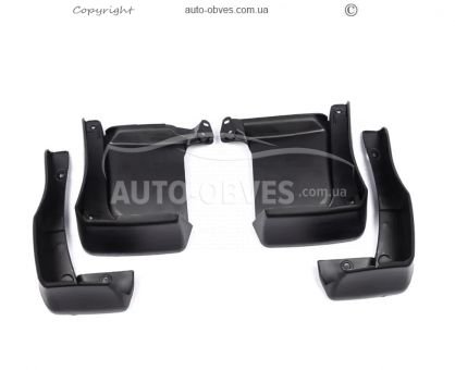 Mud flaps model Honda Accord 2012-2014 - type: set 4 pieces фото 1