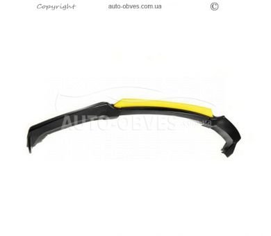 Накладка на передній бампер lip Honda Civic Sedan X 2016-2021 - тип: yellow фото 2