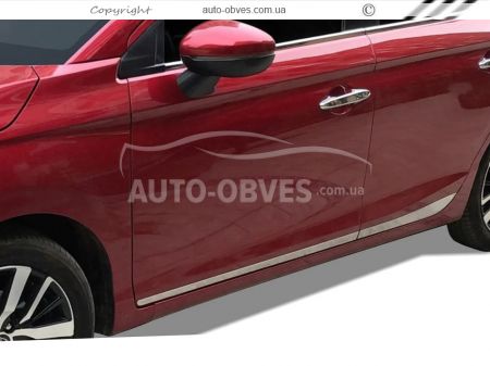 Молдинги дверей Honda City sedan 2021-... фото 2