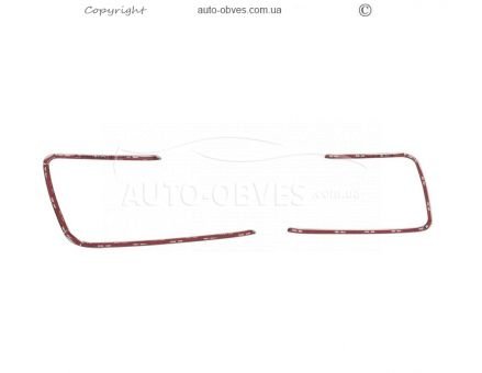 Накладки на протитуманные фары для Honda City sedan 2021-... фото 1