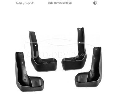 Model mudguards Honda Civic Sedan X 2016-2021 - type: v2 4 pcs фото 2