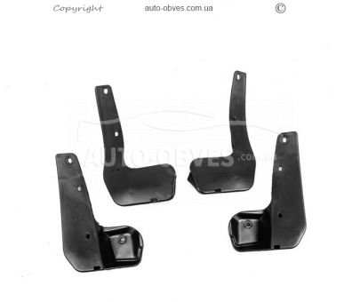 Model mudguards Honda Civic Sedan X 2016-2021 - type: v2 4 pcs фото 1