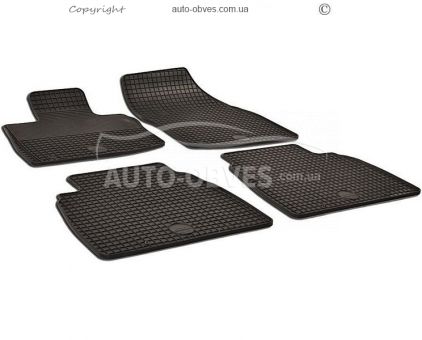 Rubber floor mats Honda Civic SD 2006-2012, 4 pcs фото 0