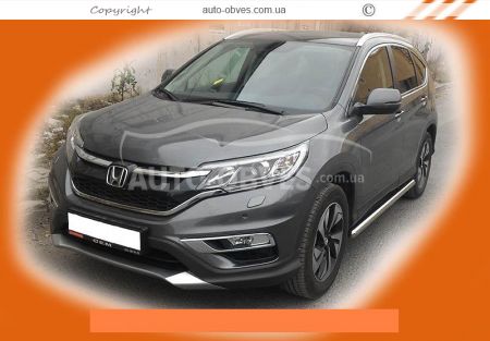 Боковые дуги Honda CRV 2016-2017 фото 3