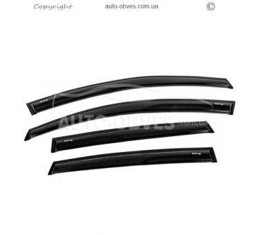 Wind deflectors Honda CR-V 2013-2016 - тип: 4 шт photo 2