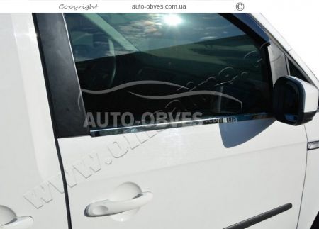 Окантовка вікон VW Caddy 2015-2020 - тип: 2 шт фото 2