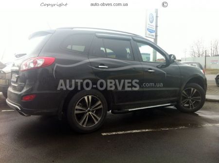 Running boards Hyundai Santa Fe 2010-2012 - Style: BMW фото 4