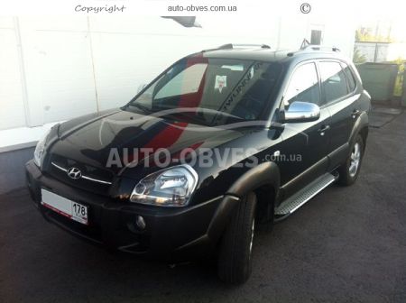 Підніжки Hyundai Tucson 2004-2014 - style: BMW фото 4