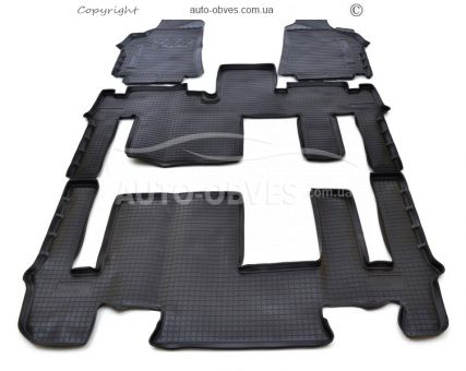 Rugs Hyundai H1 2018-... 4 pcs, 3rd row - type: model фото 0