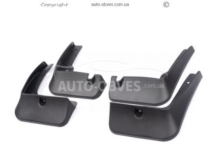 Mud flaps model Hyundai Elantra 2015-2020 -type: set 4pcs фото 0