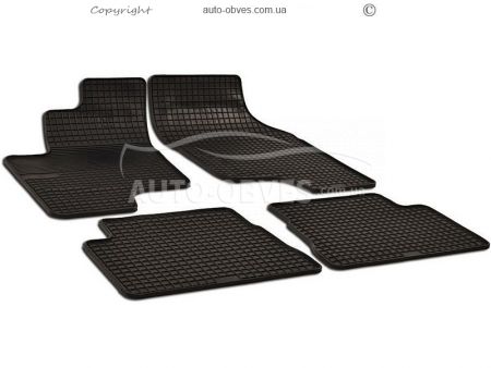 Rubber floor mats Hyundai Getz 2002, 4 pcs фото 0