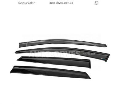 Дефлекторы окон Hyundai IX35 2010-2016 - тип: 4 шт, sunplex sport фото 0