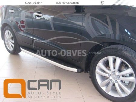 Подножки Hyundai ix35 2010-2016 - style: Range Rover фото 5