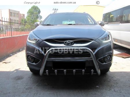 Front bar Hyundai ix35 - type: standard фото 3