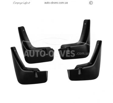 Mudguards Hyundai Palisade - type: 4 pcs cars without sills фото 1