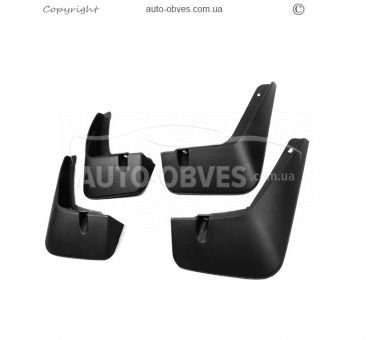 Mudguards Hyundai Palisade - type: 4 pcs cars without sills фото 0
