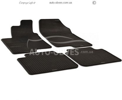 Floor mats rubber Hyundai Sonata 2010-2014, 4 pcs фото 0