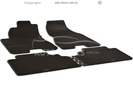 Rugs in salon rubber Kia Sportage 2005-2009, 4 pieces фото 0