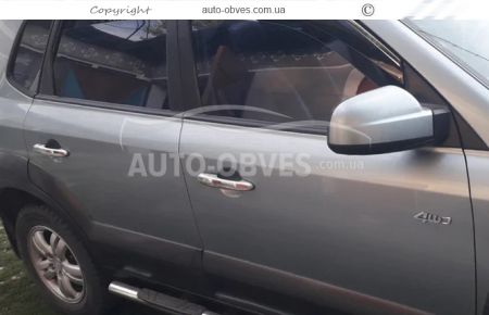 Накладки на дверные ручки Hyundai Tucson JM 2004-2014 фото 2